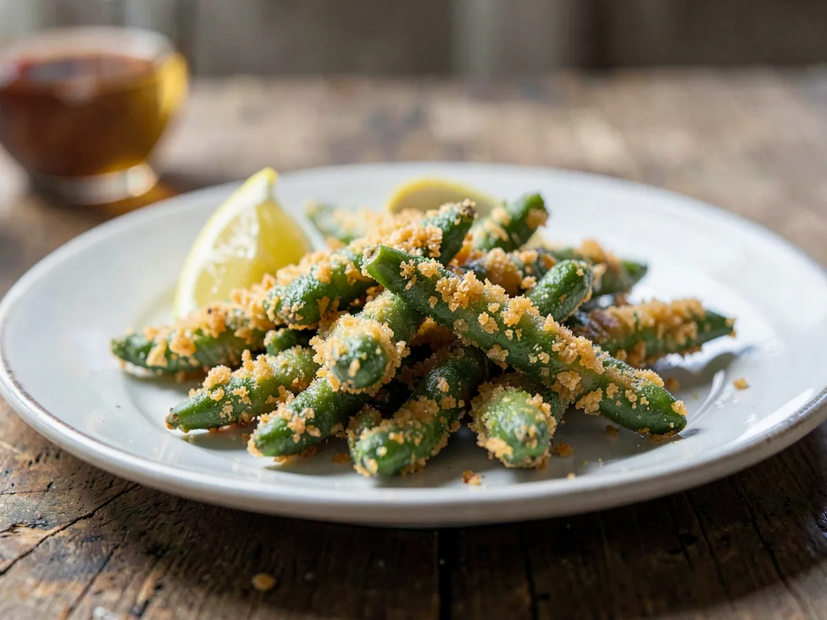 Peixinhos da Horta (judías verdes rebozadas)