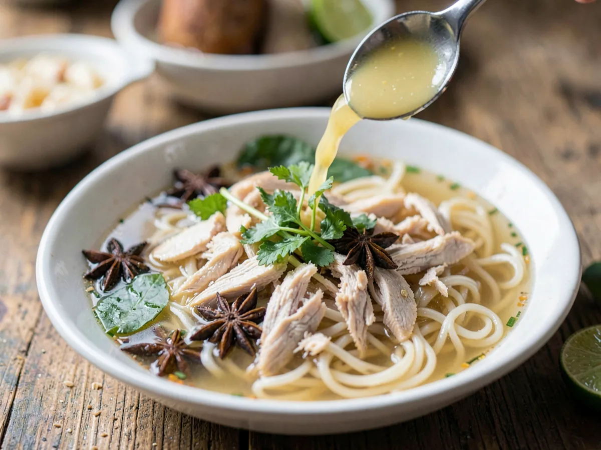 Pho Ga (Vietnamese Chicken Noodle Soup)