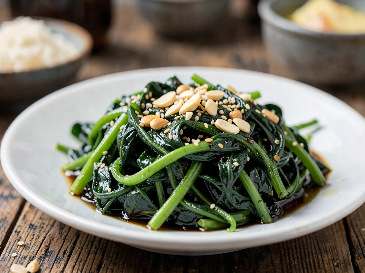 Sigeumchi Namul (Seasoned Spinach)
