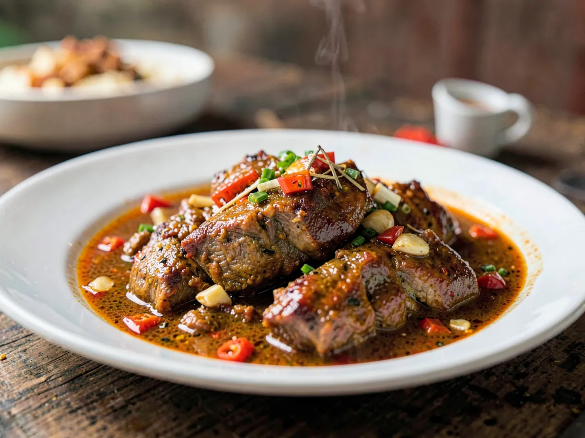 Slow Cooker Lamb Vindaloo