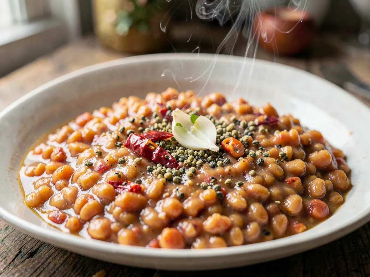Slow Cooker Masoor Dal Tadka