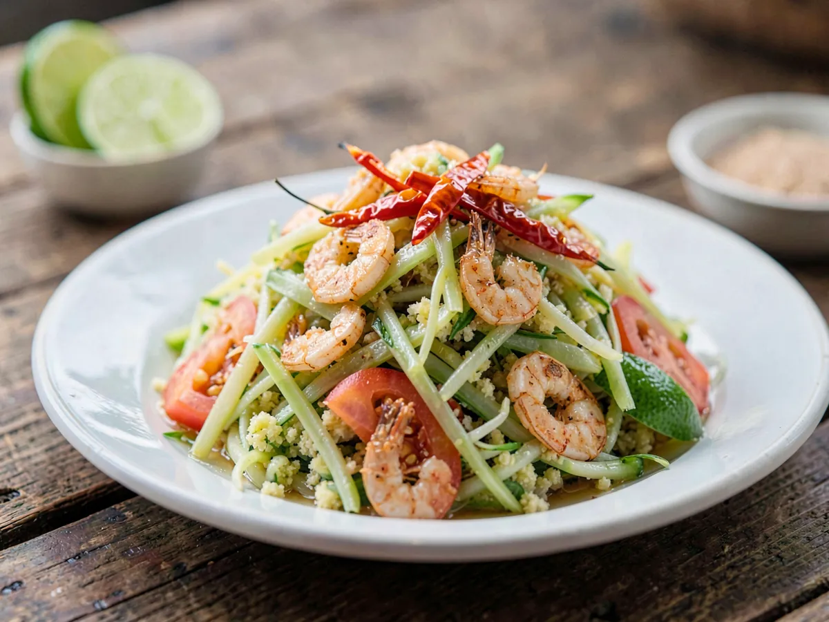 Som Tam (Thai Green Papaya Salad)