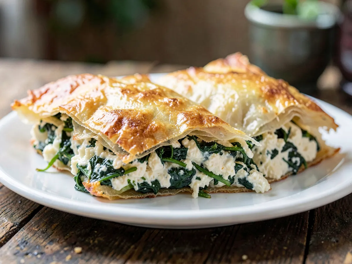 Spinach and Feta Börek