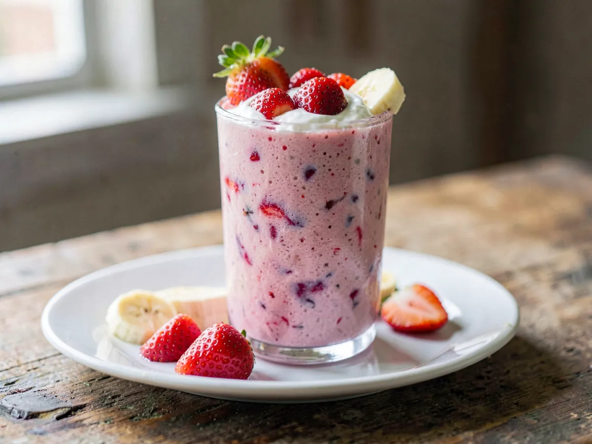 Strawberry Banana Smoothie
