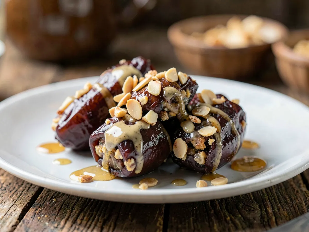 Stuffed Dates with Almonds