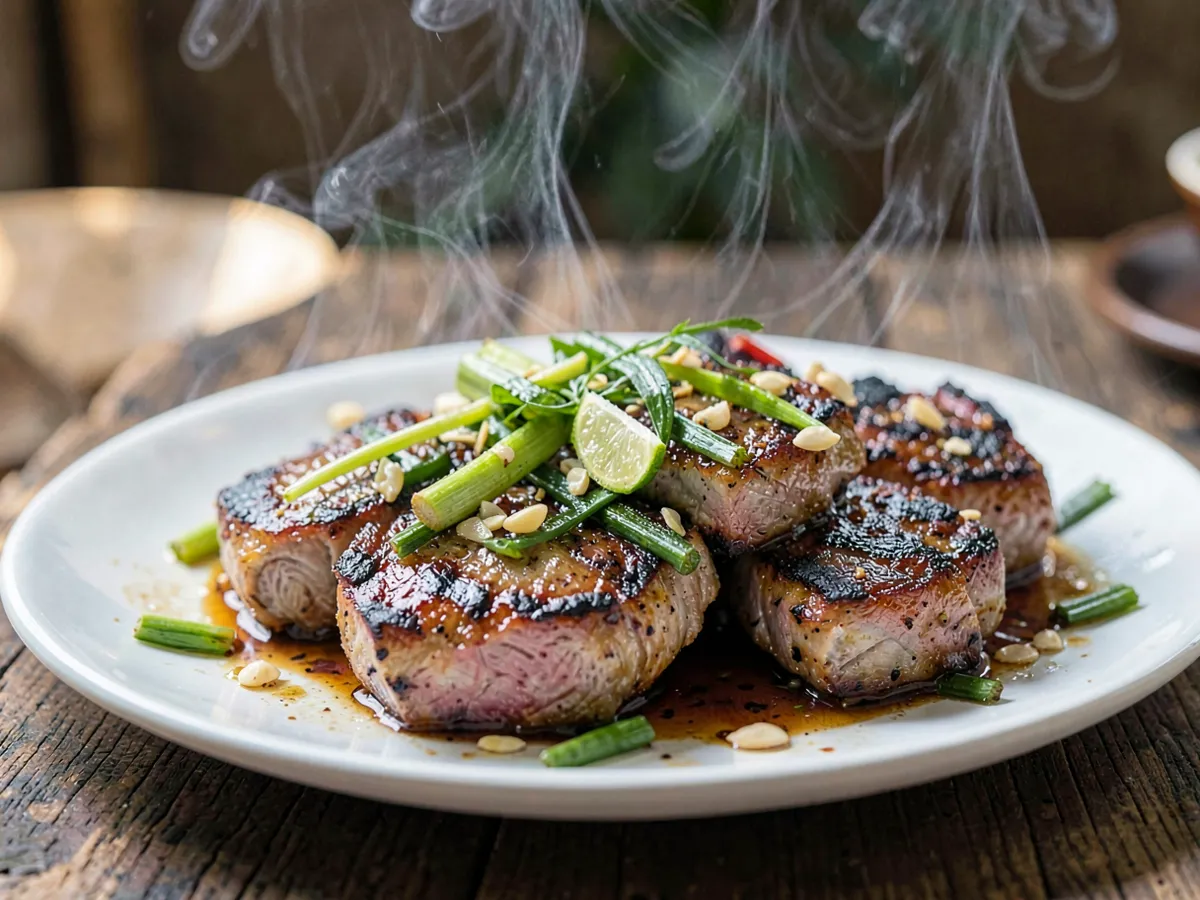Suon Nuong Xa (Lemongrass Pork Chops)