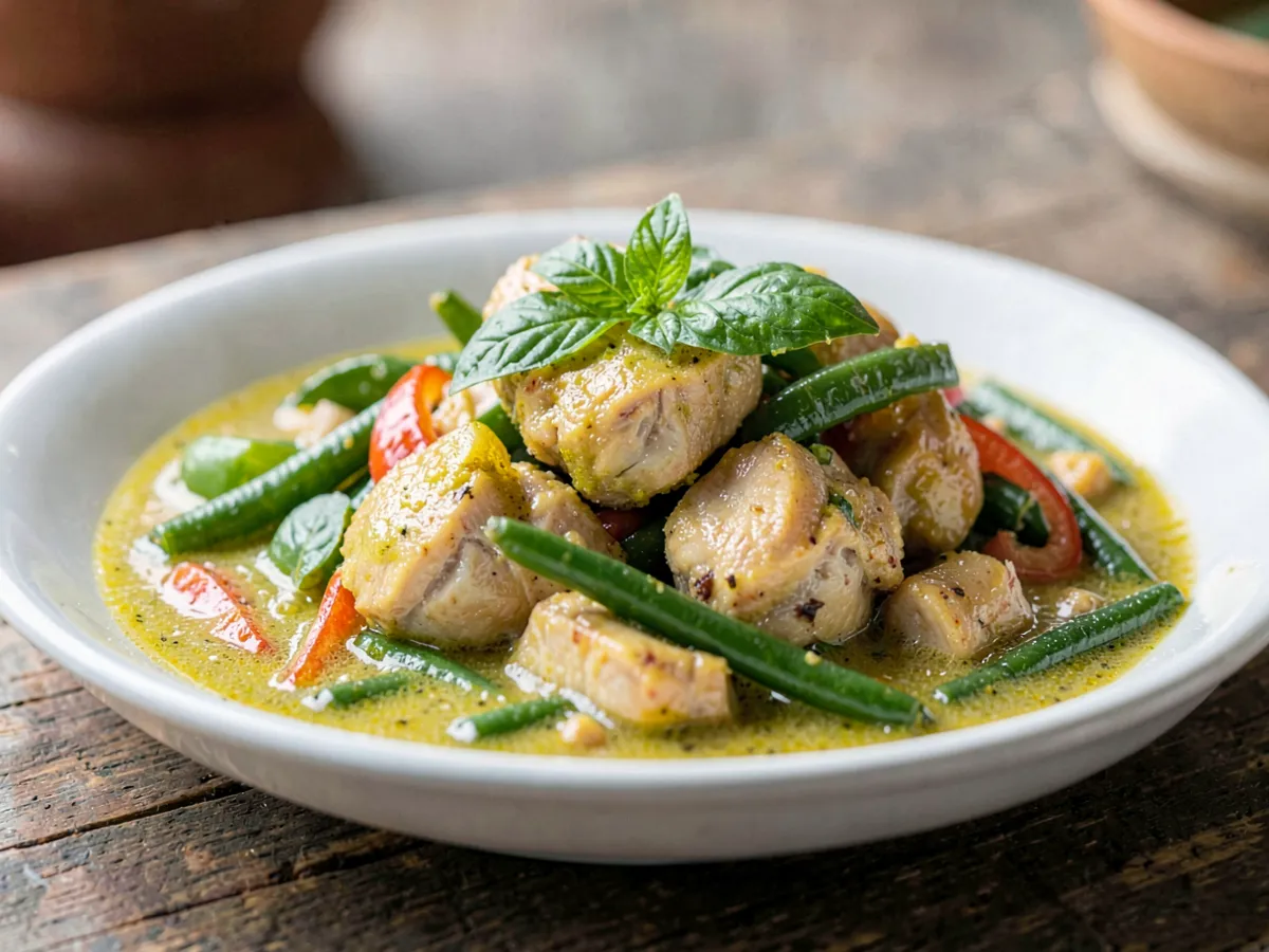 Thai Green Curry with Chicken