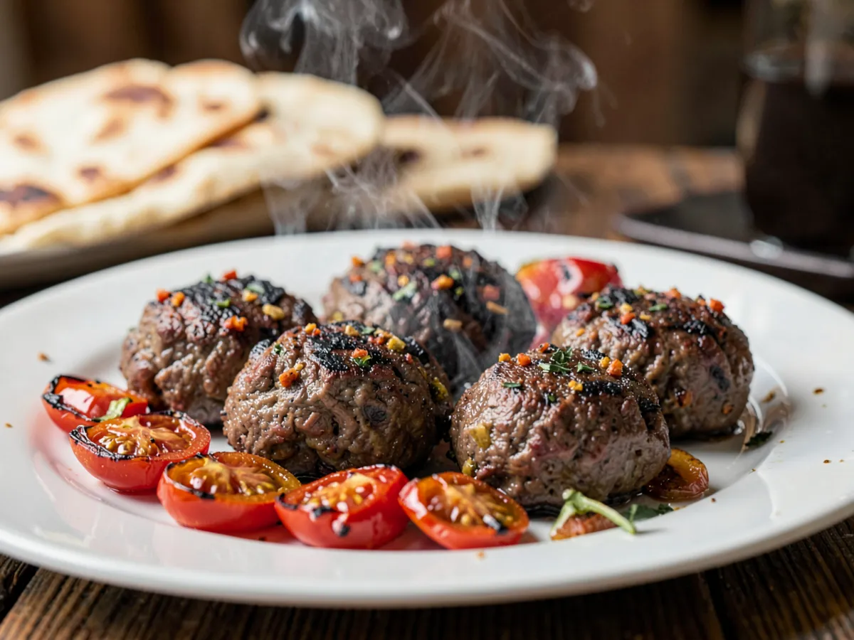 Turkish Grilled Meatballs (Izgara Köfte)