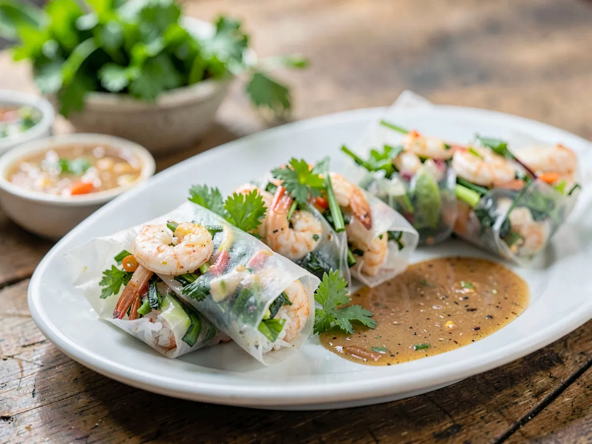 Vietnamese Fresh Summer Rolls
