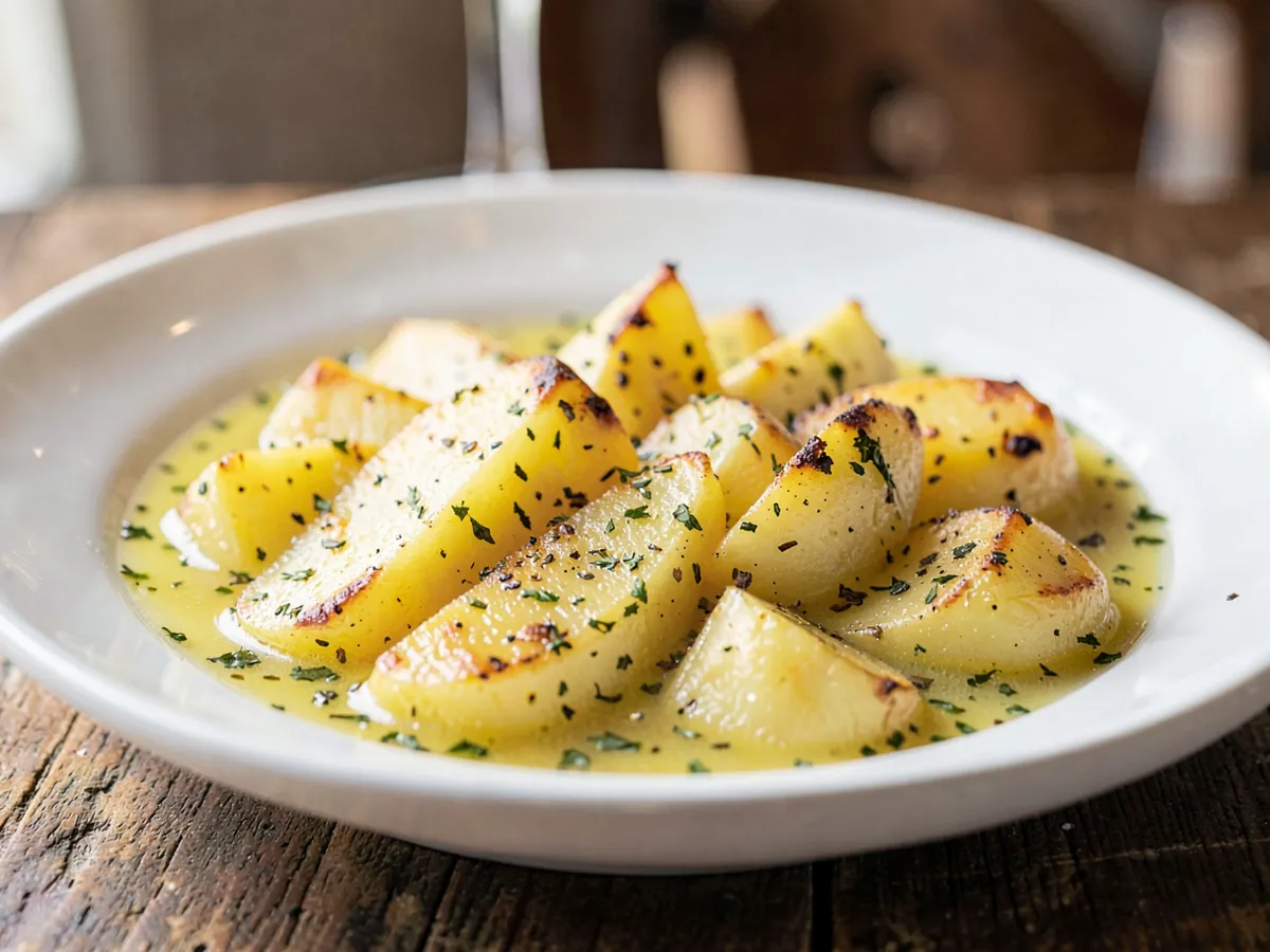 Greek Lemon Potatoes