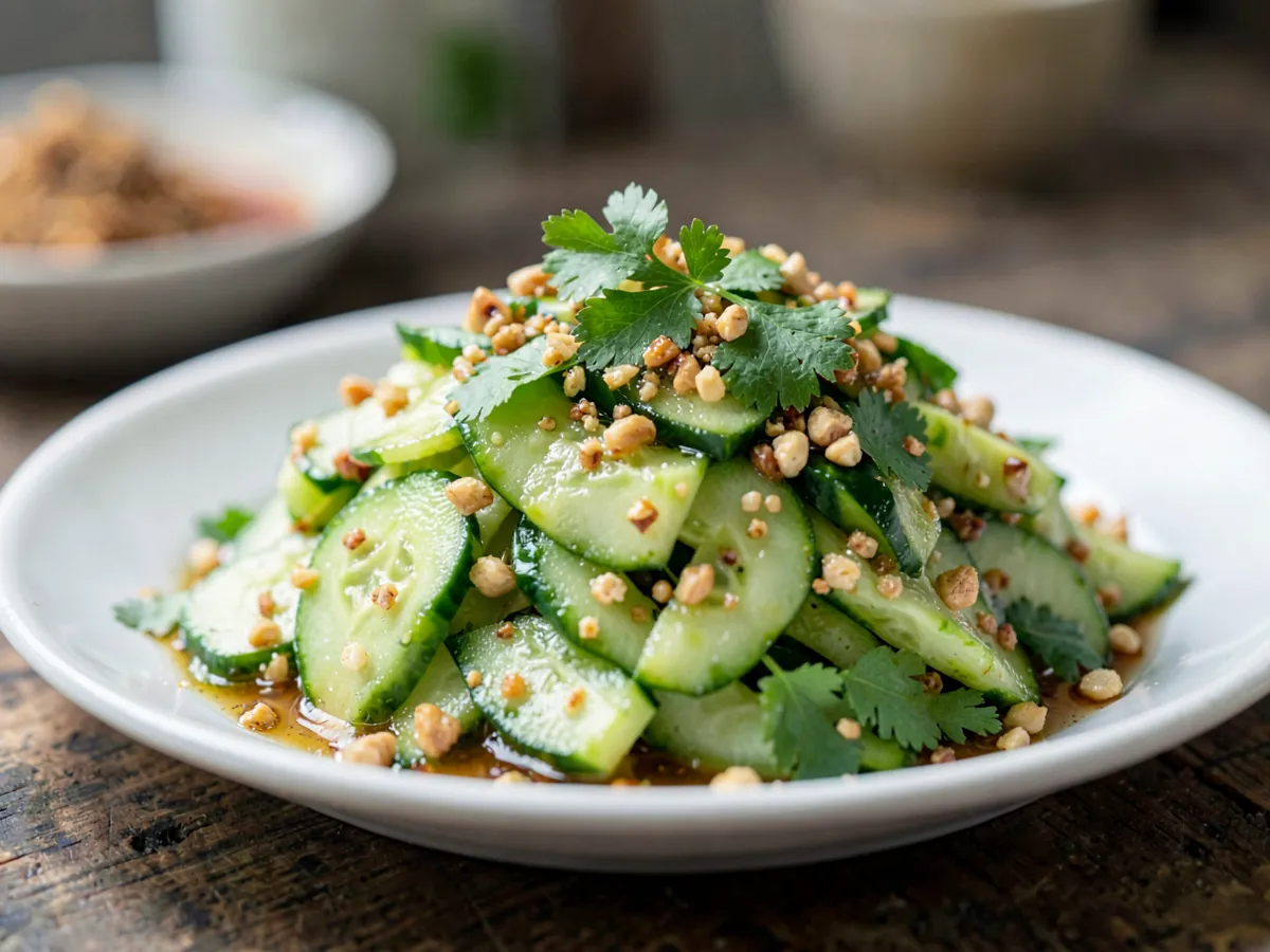 Thai Cucumber Peanut Salad