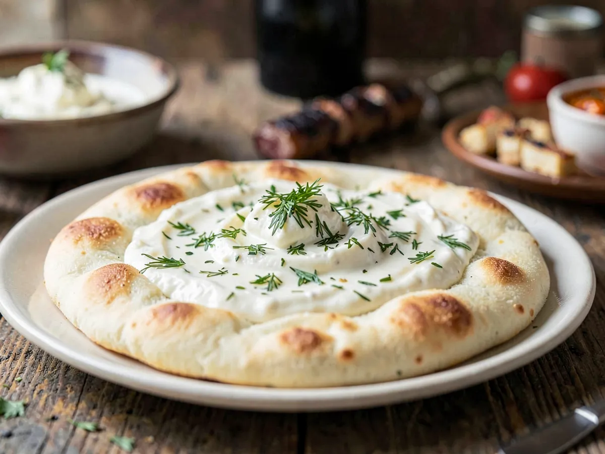 Turkish Yogurt Flatbread