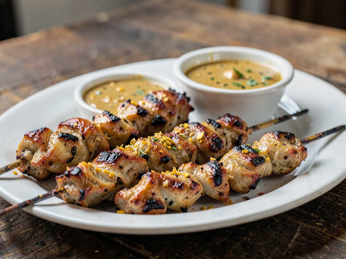 Chicken Satay Skewers