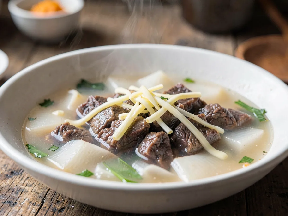 Galbitang Short Rib Soup
