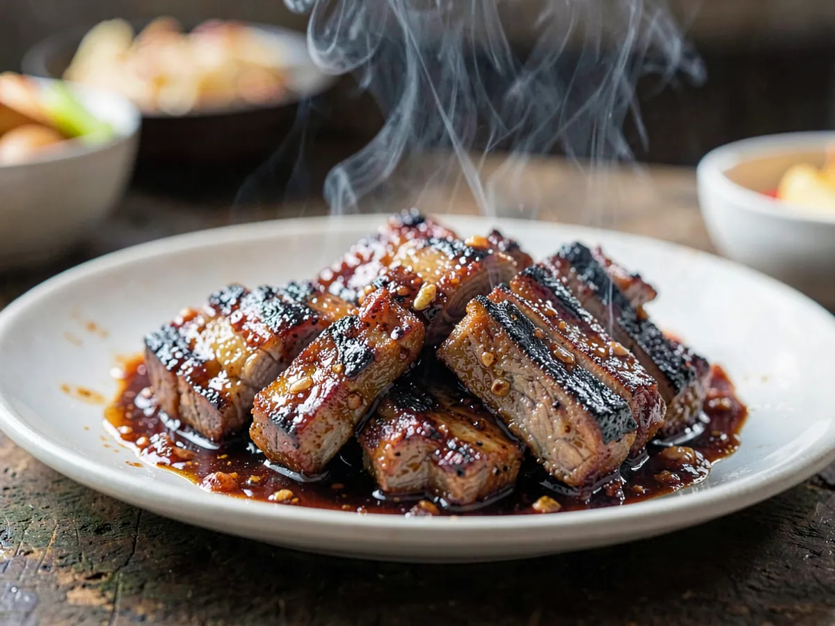 Spicy Galbi Beef Short Ribs