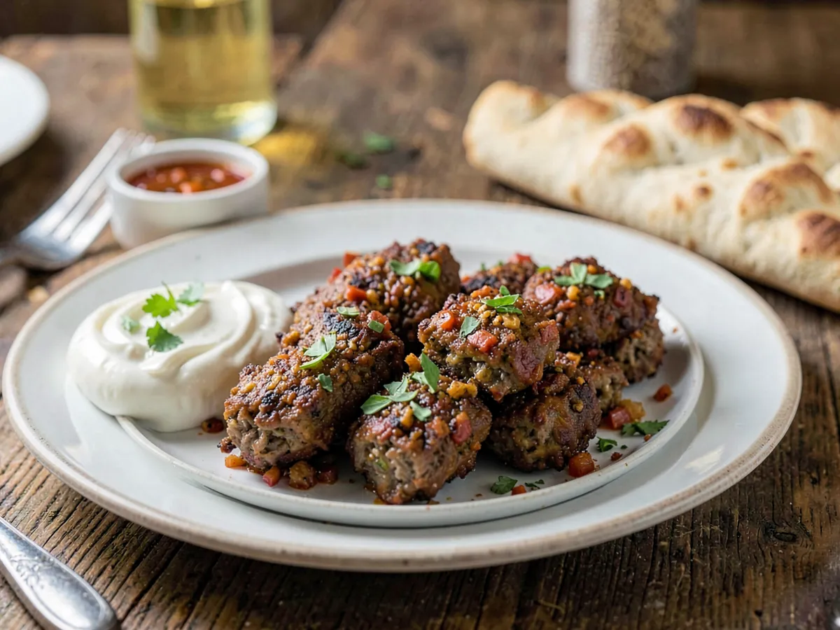 Air Fryer Turkish Lamb Kofta