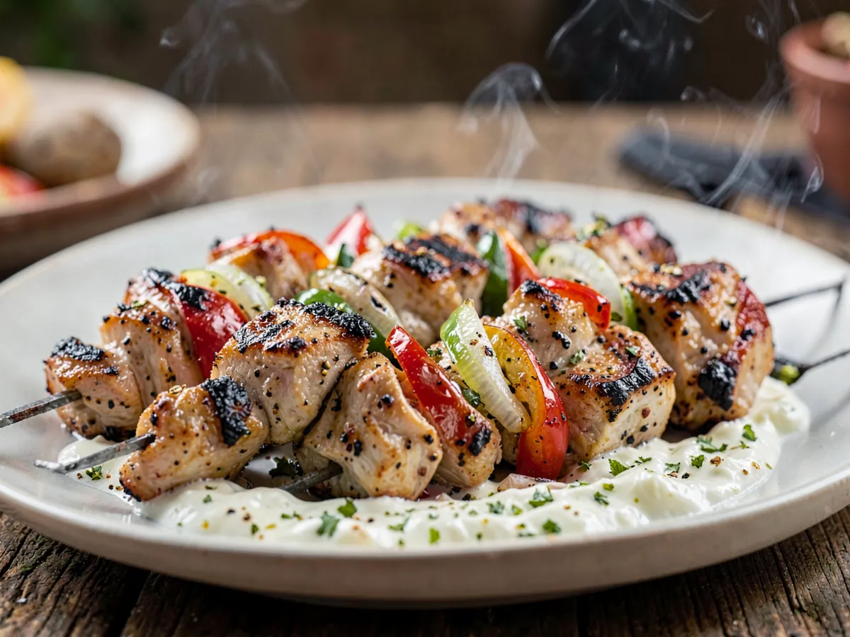 Turkish Chicken Shish Kebab
