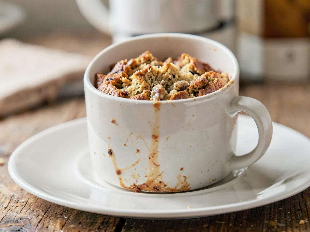 Microwave Banana Mug Bread