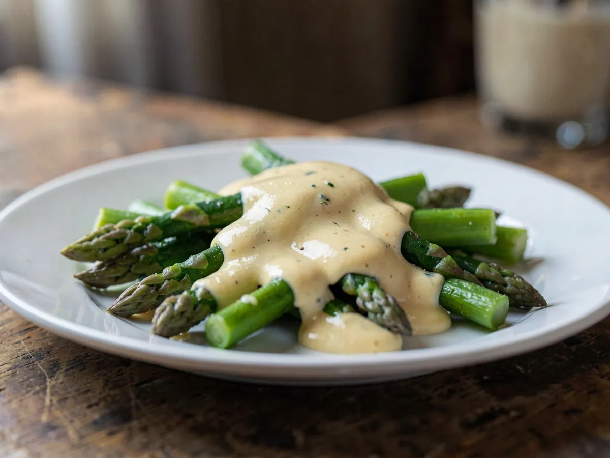 Asparagus with Hollandaise Sauce