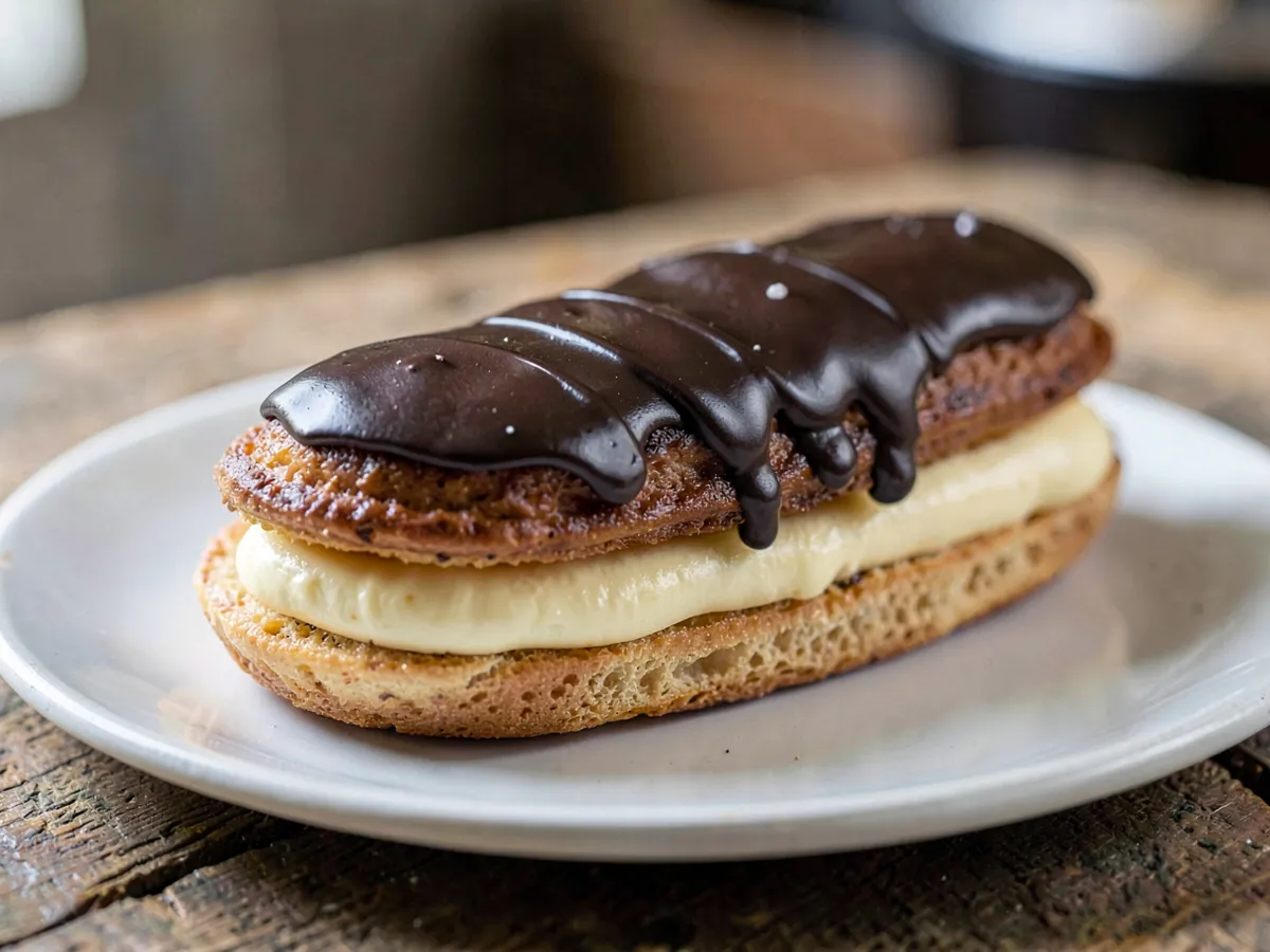 Eclairs de chocolate