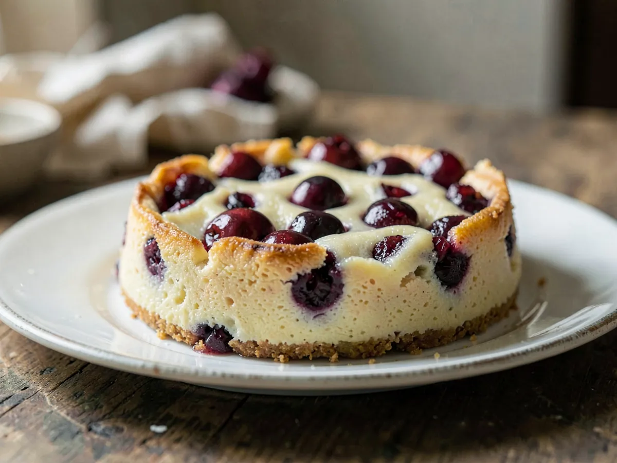 Classic French Cherry Clafoutis
