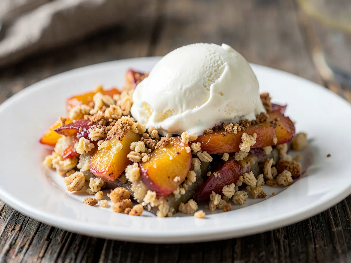 Classic Peach Crisp