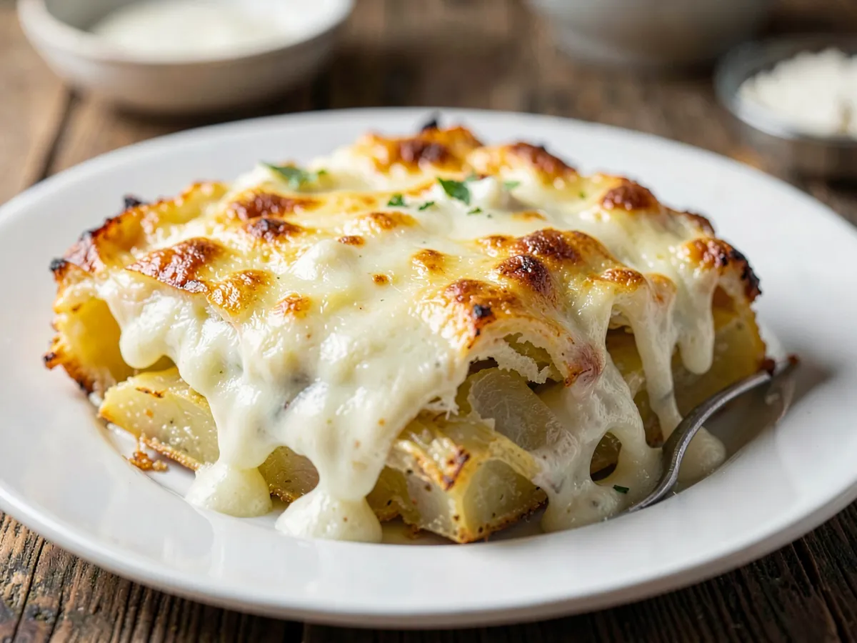 Crème Fraîche Potato Gratin