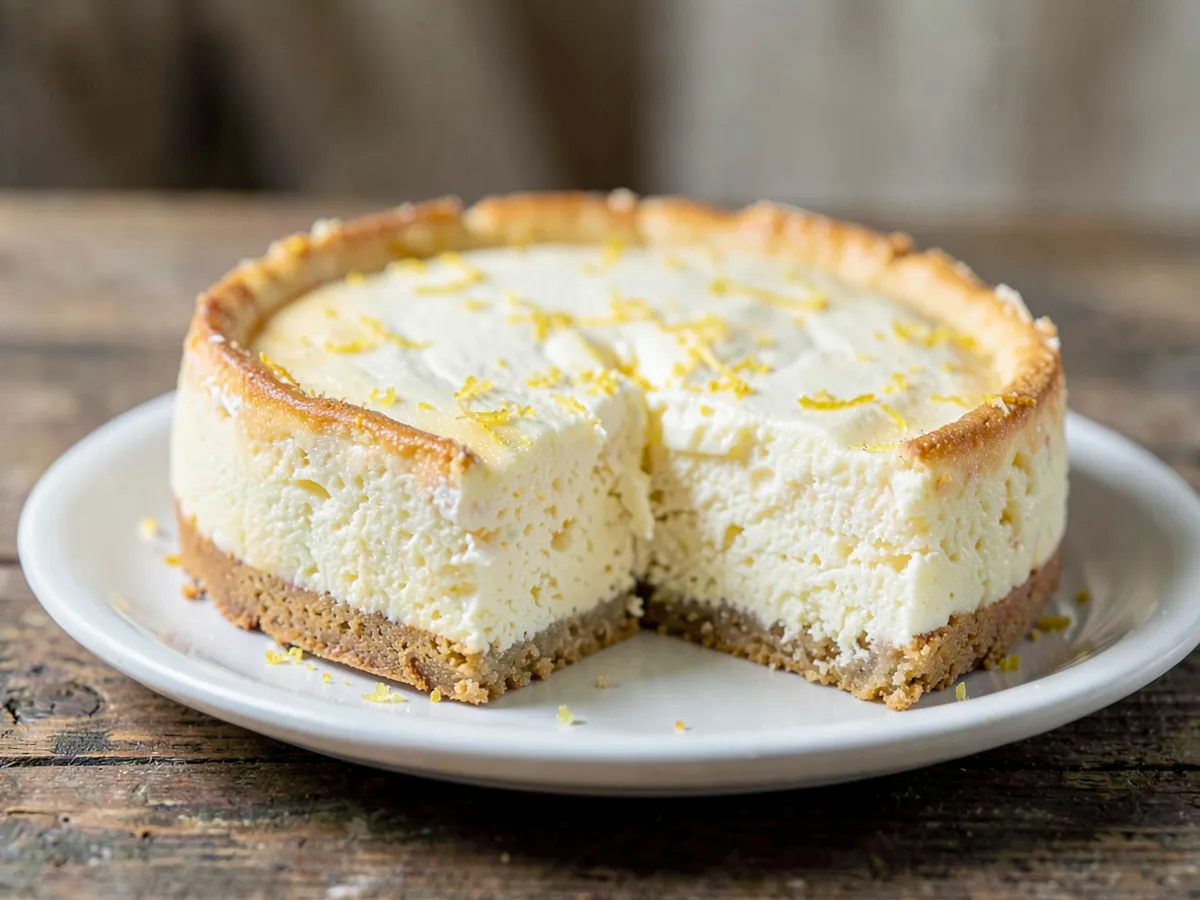 German Quark Cheesecake (Käsekuchen)