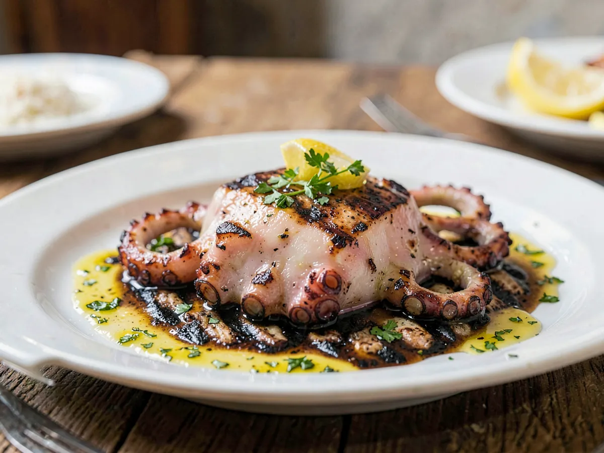 Greek Grilled Octopus