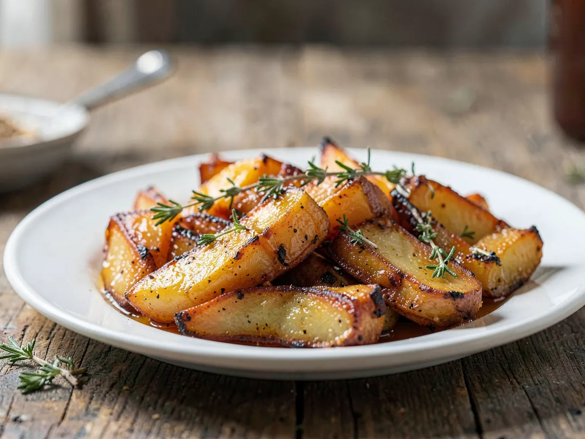 Honey-Roasted Parsnips
