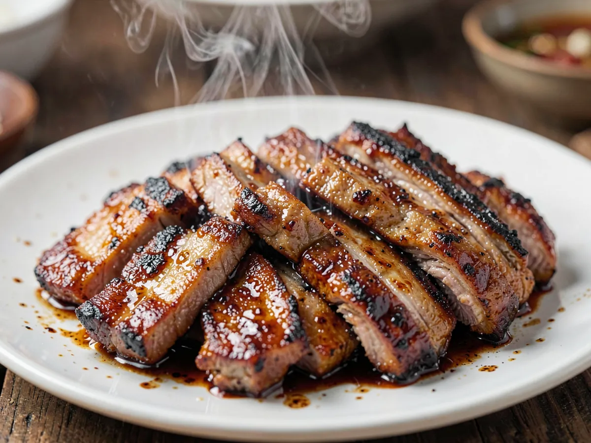 Korean Spicy Grilled Pork Belly (Dwaeji Bulgogi)