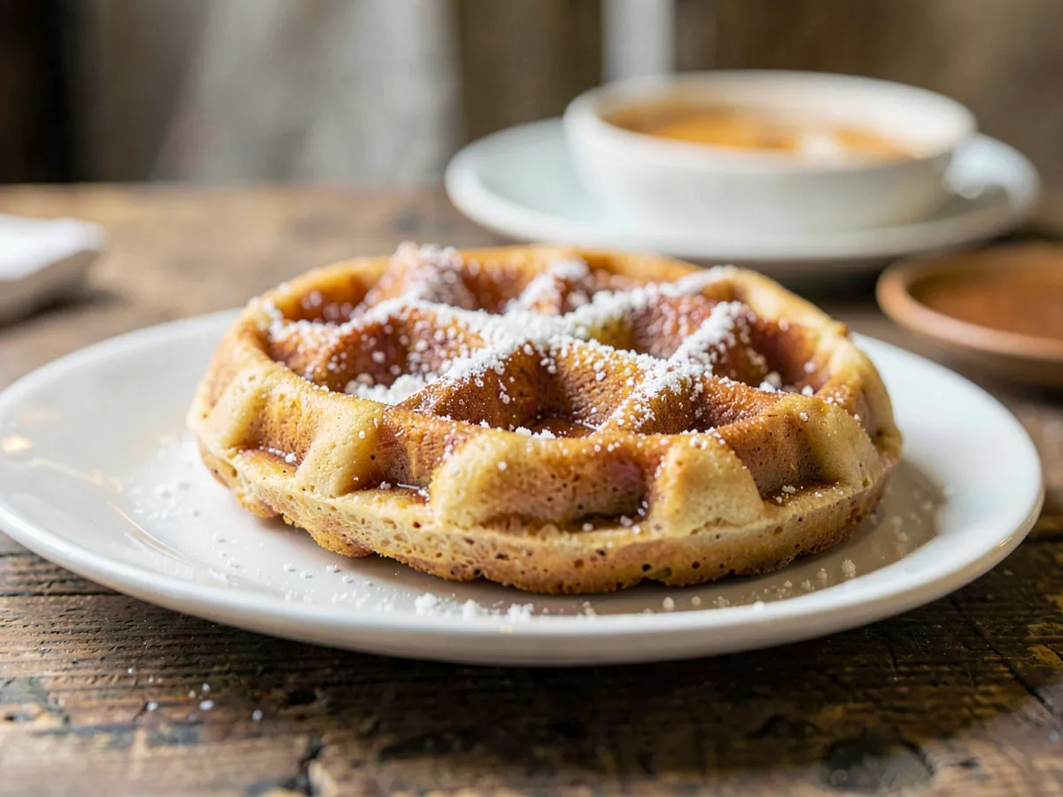 Liège Waffles with Pearl Sugar