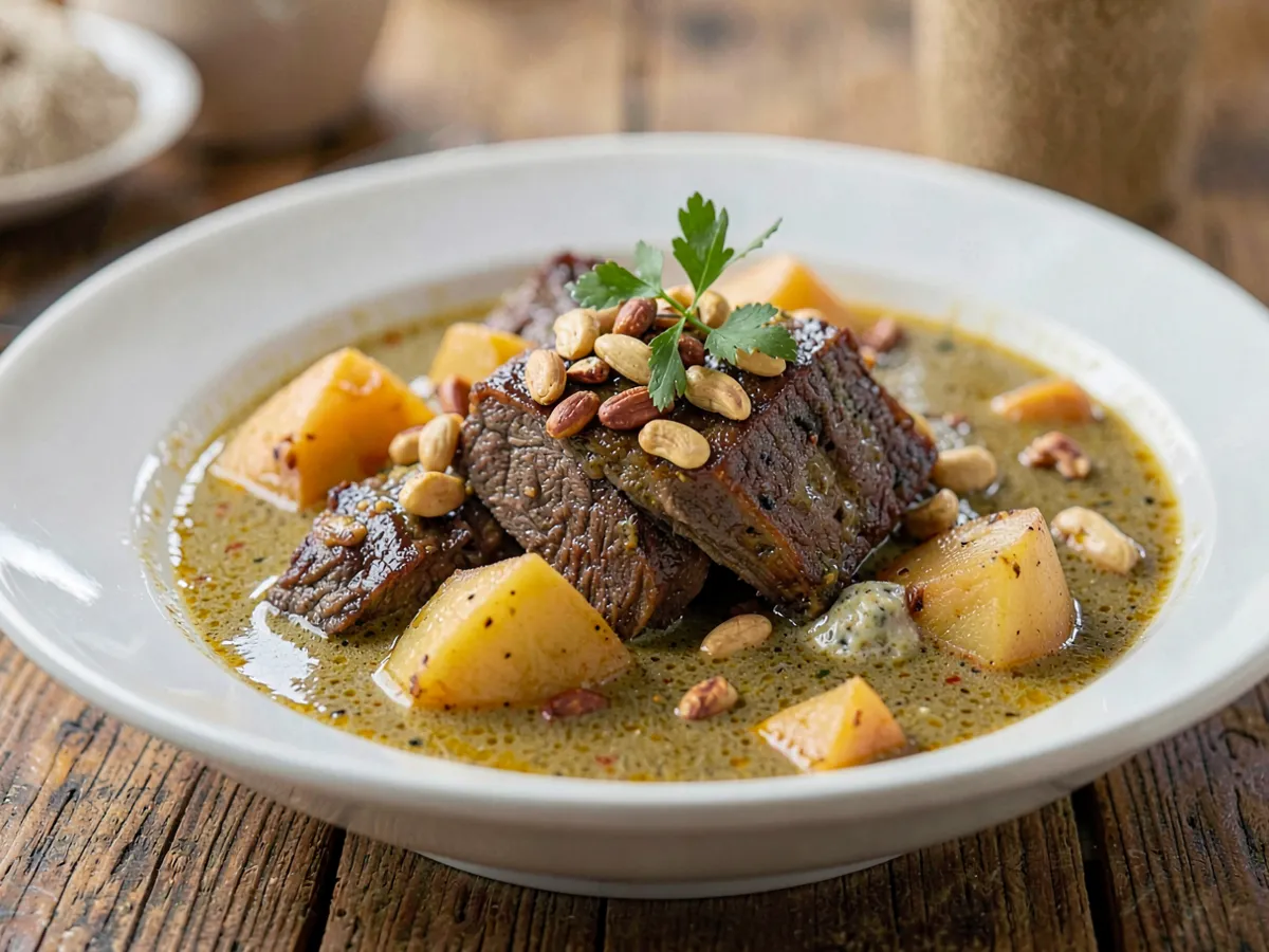 Massaman Beef Short Rib Curry