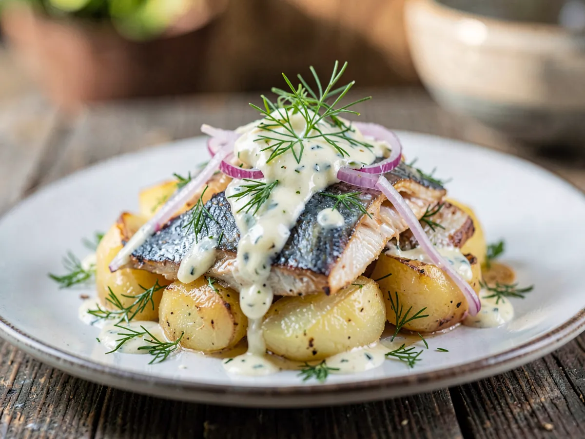Nordic Pickled Herring Salad