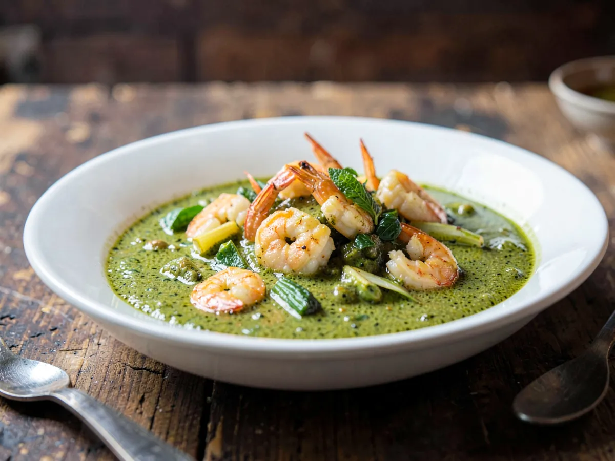 Thai Green Curry with Shrimp