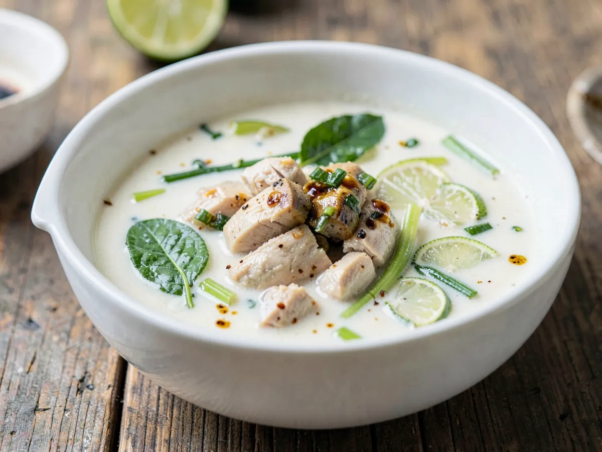 Tom Kha Gai – Thai Galangal Coconut Chicken Soup