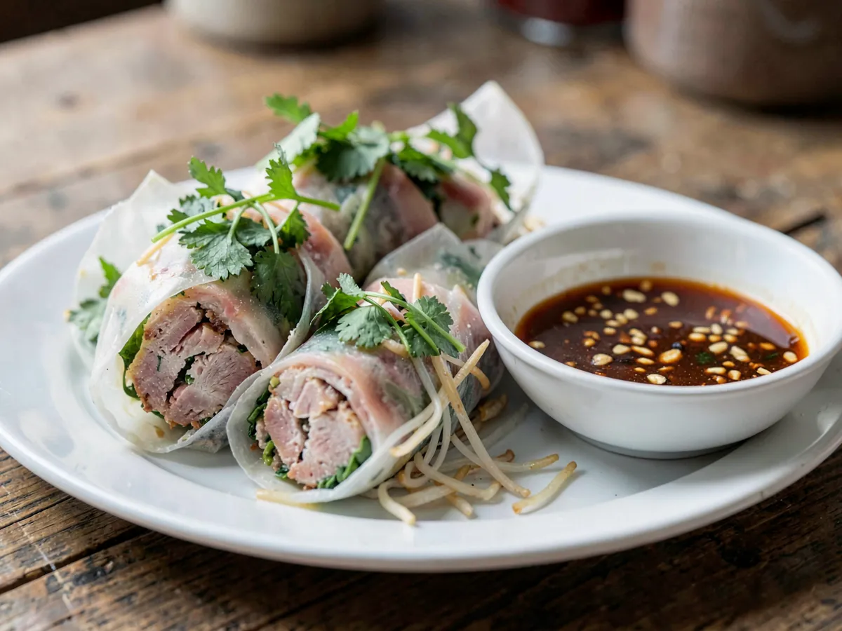 Vietnamese Pork Roll Fresh Spring Rolls
