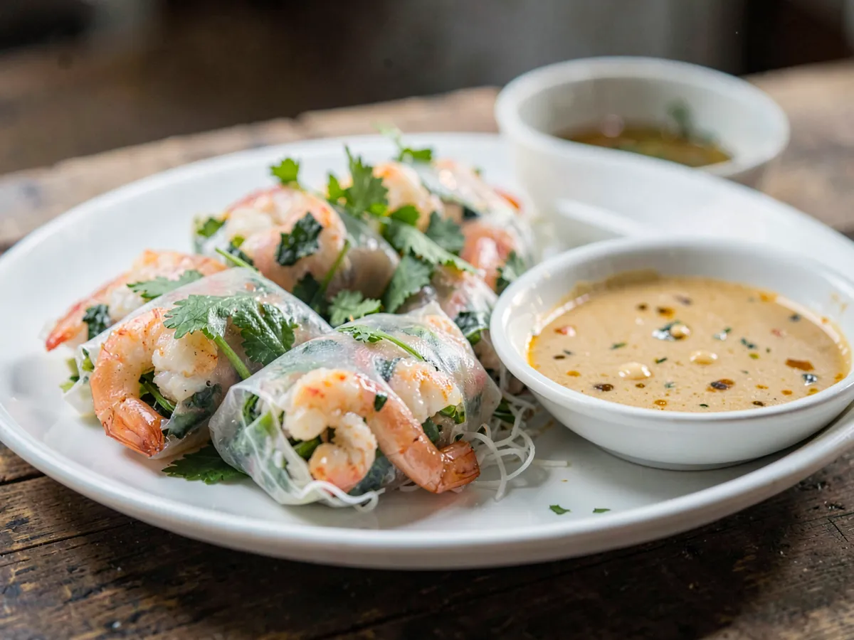 Vietnamese Shrimp Summer Rolls