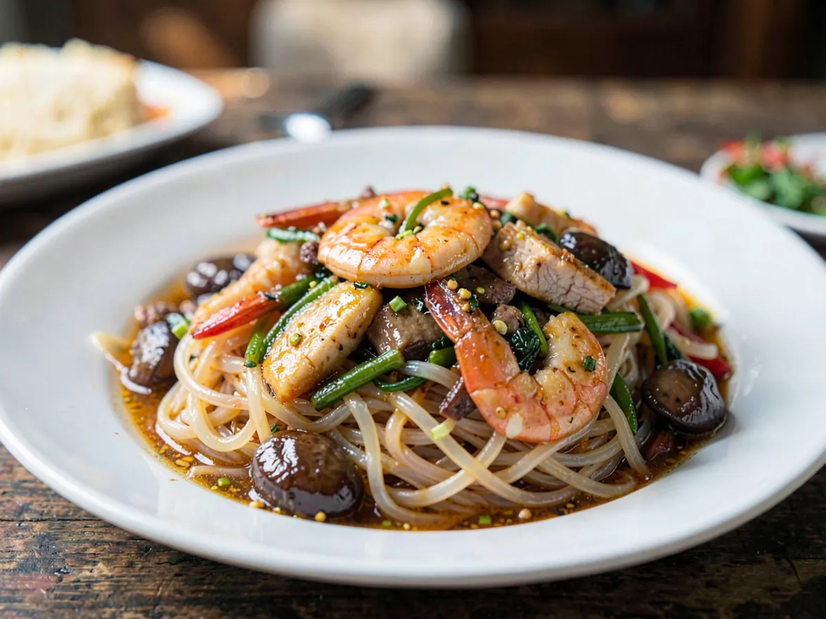 Vietnamese Stir-Fried Glass Noodles (Miến Xào)