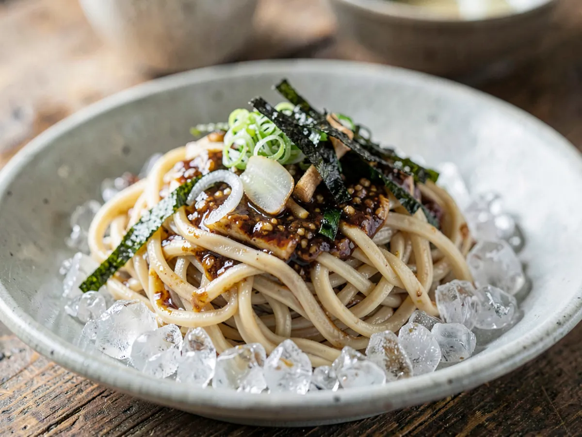 Zaru Soba (Cold Buckwheat Noodles with Dipping Sauce)