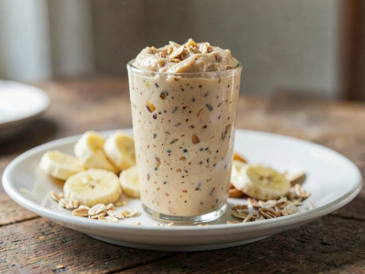 Banana Peanut Butter Protein Shake