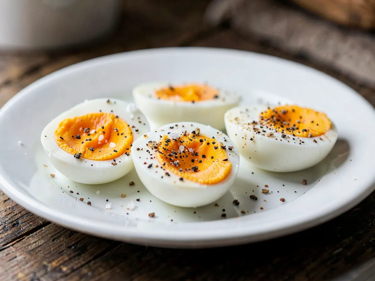 High-Protein Boiled Eggs