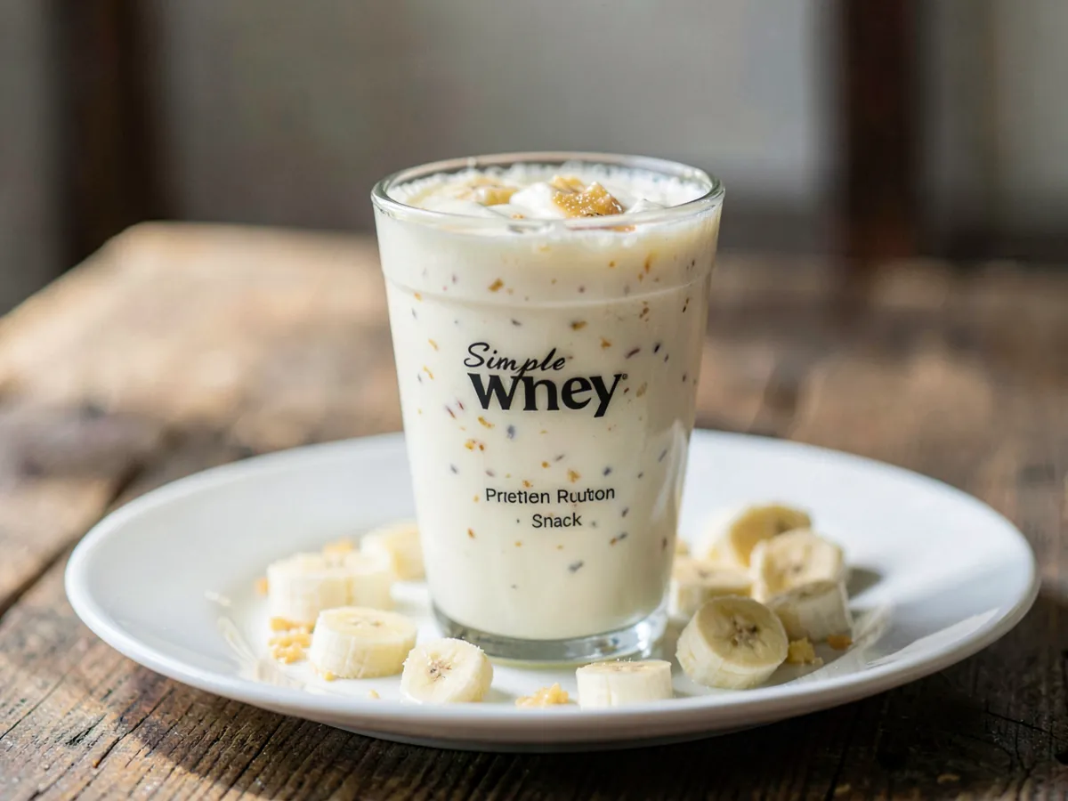 Simple Whey Protein Shake