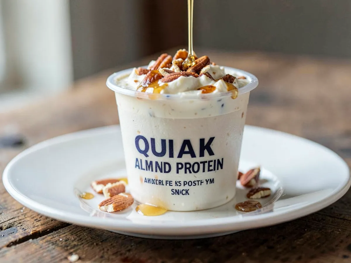 Quark Almond Protein Cup