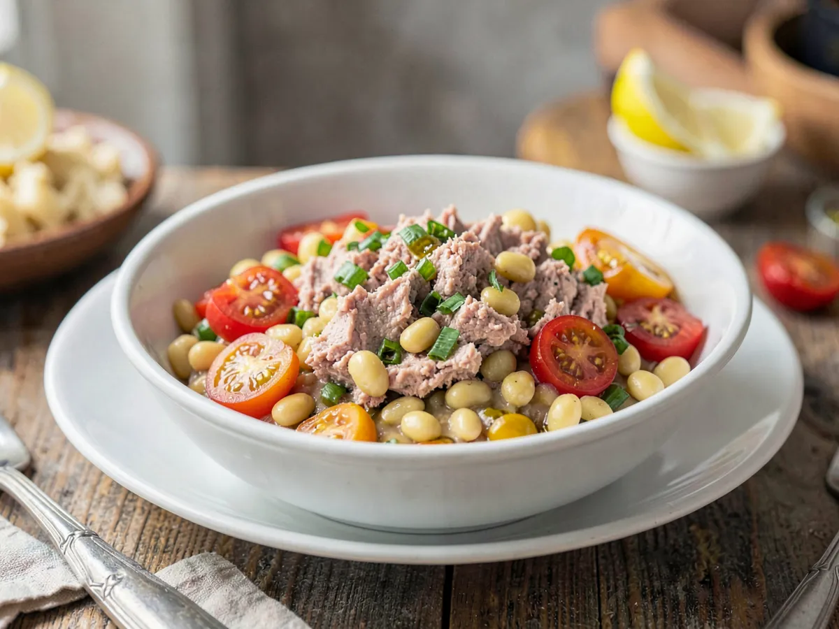Tuna White Bean Power Bowl