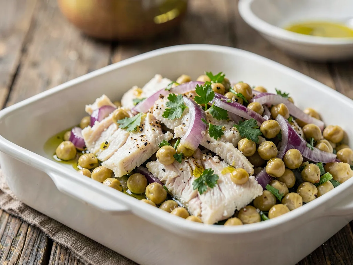 Bacalhau com Grão (Cod and Chickpea Salad)