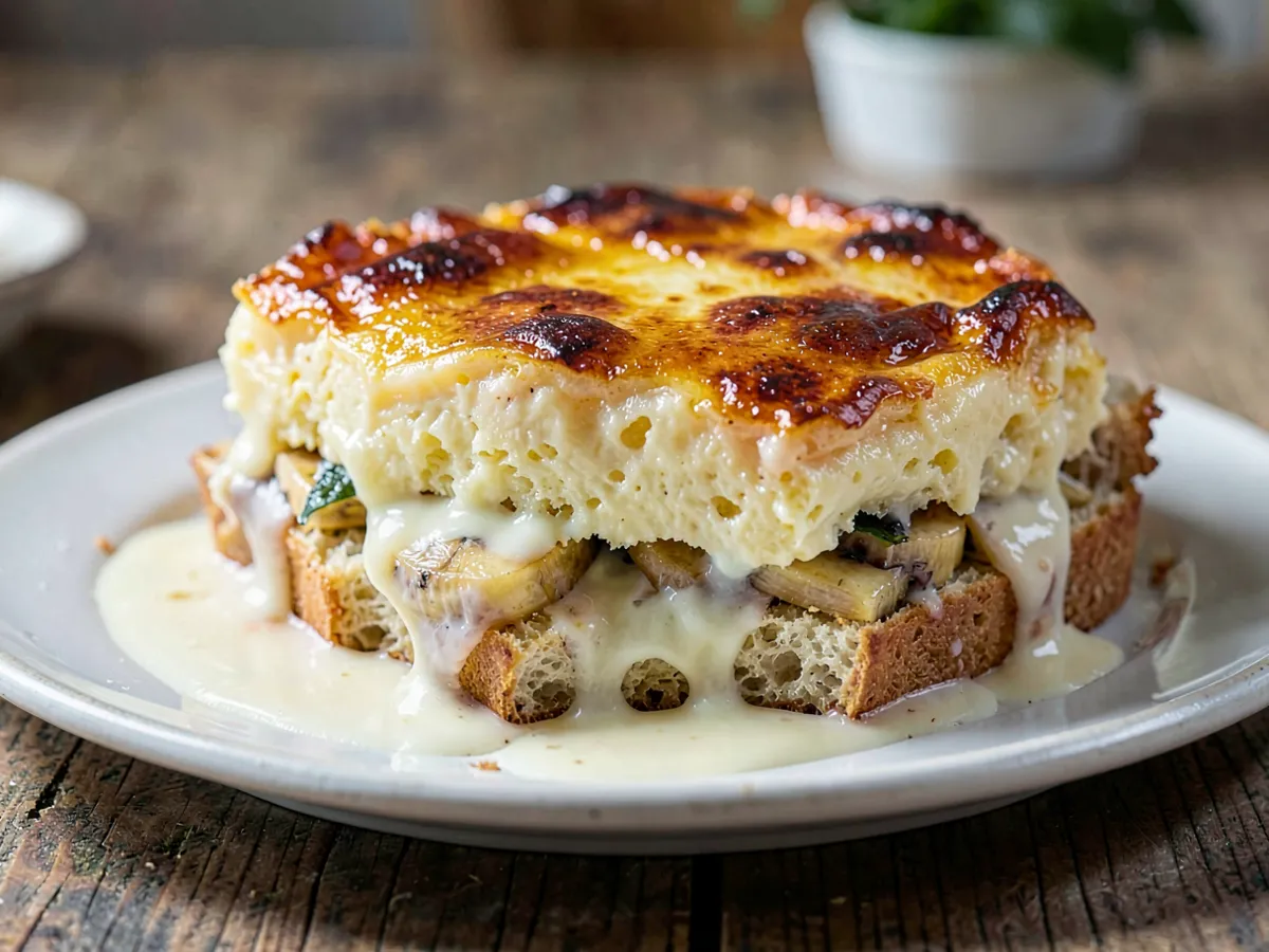 Banh Chuoi Nuong (Baked Banana and Coconut Cake)