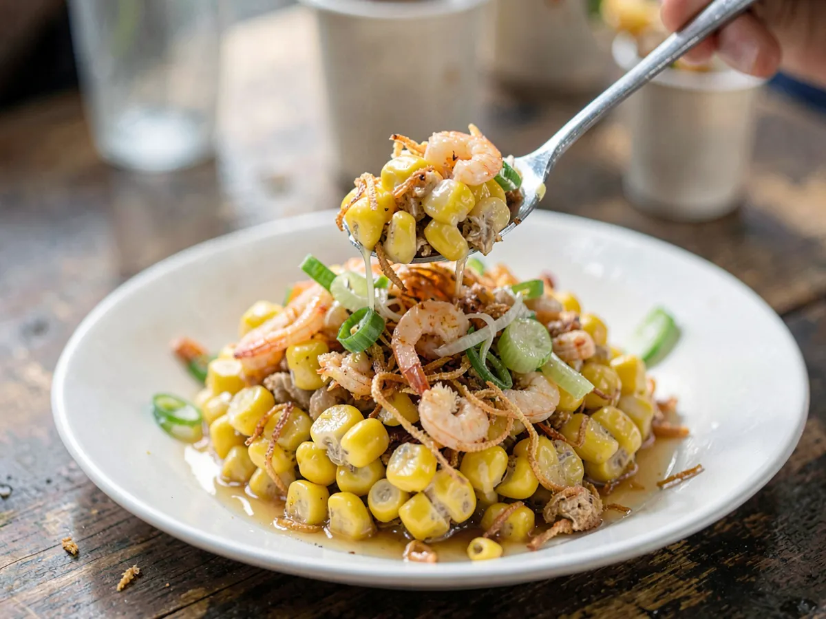 Bap Xao (Saigon Buttered Corn with Dried Shrimp)