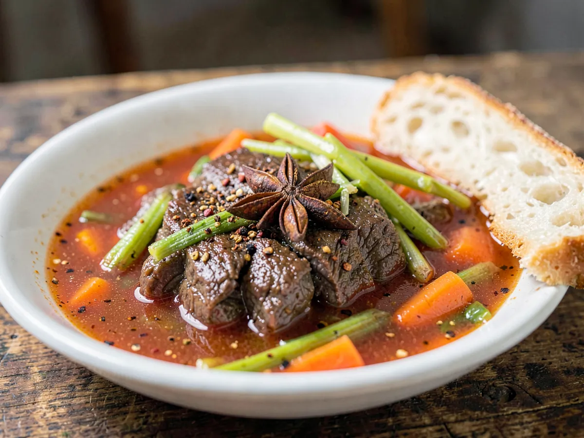 Bo Kho (Vietnamese Lemongrass Beef Stew)