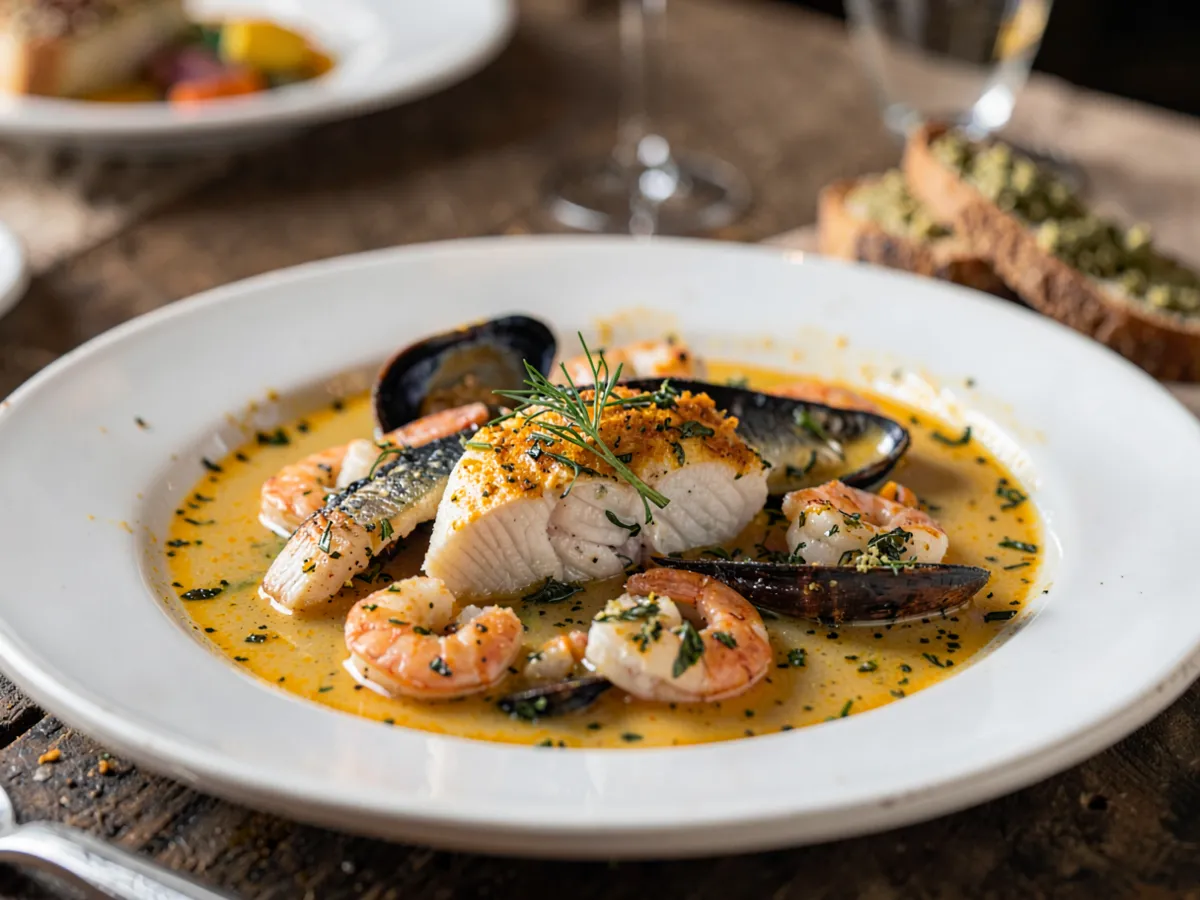 Bouillabaisse with Rouille